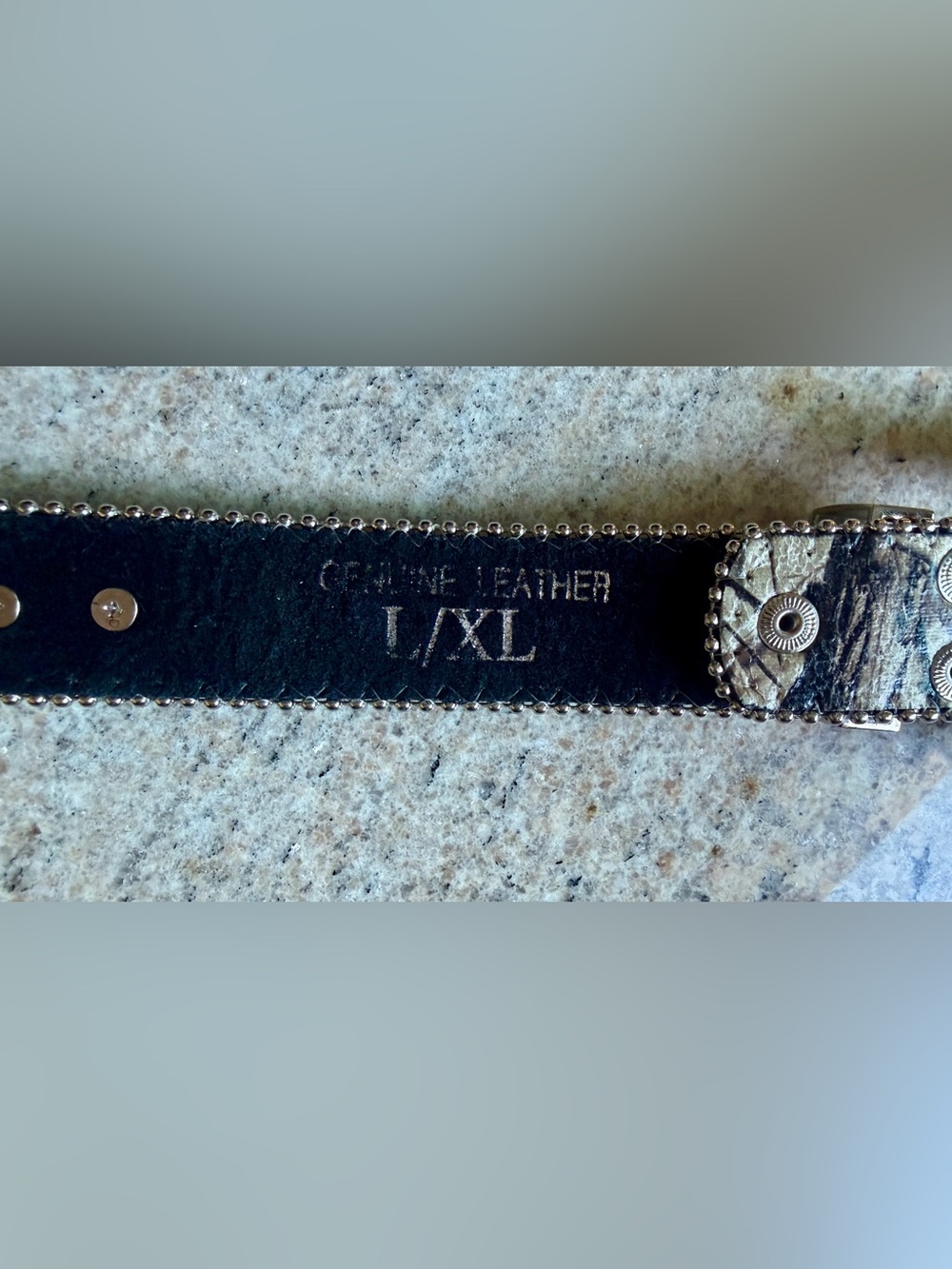 Rhinestone Embellished Camo Western Belt - Picture 13 of 14